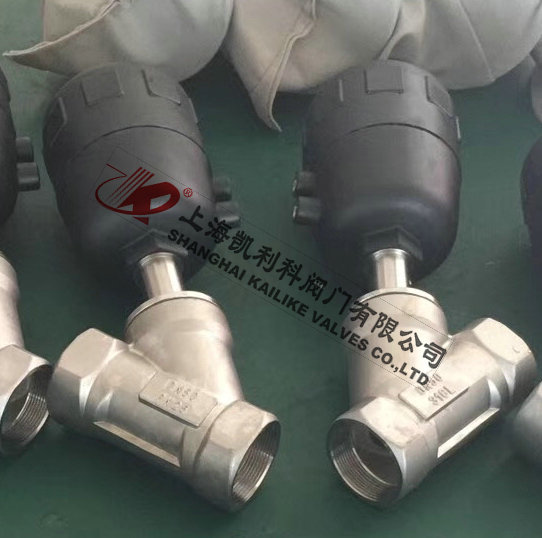 JF2000内螺紋氣動角座閥